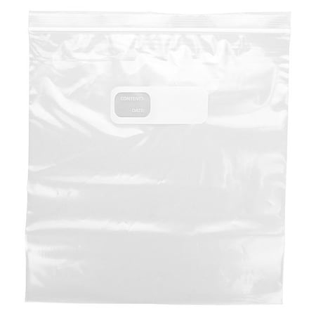 Freezer Bag, Gallon, Zip, 10.56"x 11", PK250
