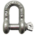 Chain Shackle, 4, 000 lb, Carbon Steel