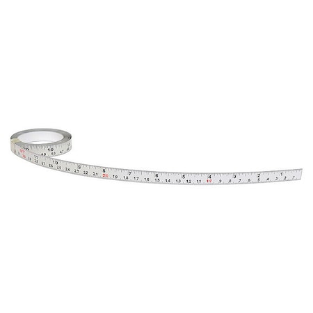 144 in Adhesive Tape Measure, 1/2 in Blade