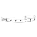 72 in Adhesive Tape Measure, 3/4 in Blade
