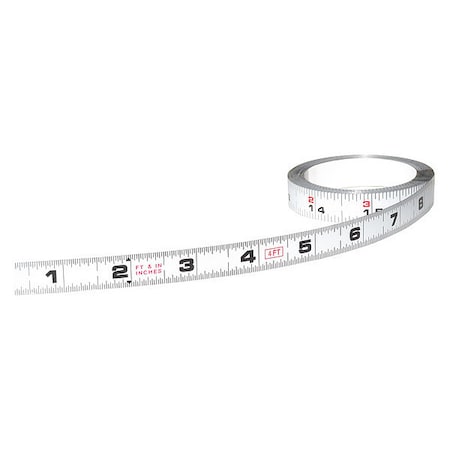 48 in Adhesive Tape Measure, 1/2 in Blade