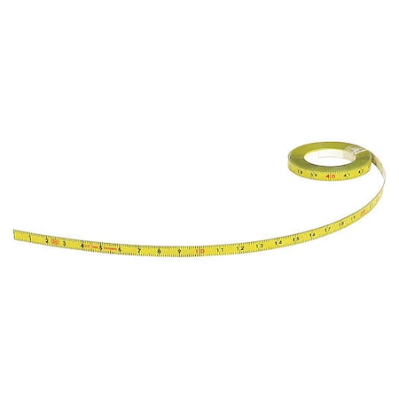 120 in Adhesive Tape Measure, 1/4 in Blade