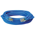 SJTW Extension Cord, 16 AWG, Outdoor, 16/3, 1 Outlets, 5-15R, Blue, PVC, 5-15P, 50 ft
