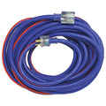 SJTW Extension Cord, 10 AWG, Outdoor, 10/3, 1 Outlets, 5-15R, Blue/Red, PVC, 5-15P, 50 ft