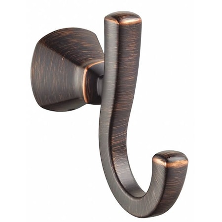 Bathroom Hook,Metal,Bronze,1 7/8 in W