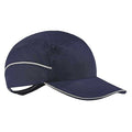Bump Cap, Long Brim Baseball, Polyethylene, Hook-and-Loop Suspension