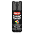 Hammered Spray Paint, Black, Gloss, Solvent, 12 oz