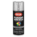 Hammered Spray Paint, Silver, Gloss, Solvent, 12 oz