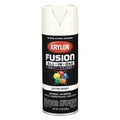 Rust Preventative Spray Paint, Ivory, Satin, Solvent, 12 oz