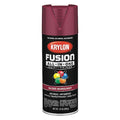 Rust Preventative Spray Paint, Burgundy, Gloss, Solvent, 12 oz