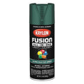 Rust Preventative Spray Paint, Hunter Green, Gloss, Solvent, 12 oz