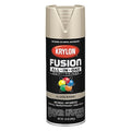 Rust Preventative Spray Paint, Khaki, Gloss, Solvent, 12 oz