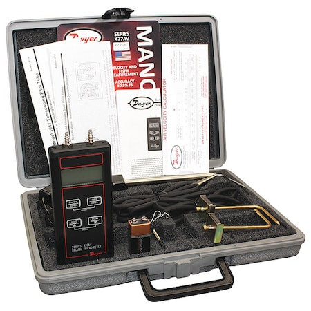 Air velocity kit, 0-10"" w.c.