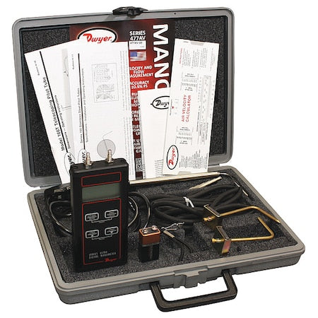 Air velocity kit, 0-4"" w.c.