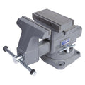 Combo Vise, Serrated Jaw, 11 13/16" L