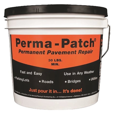 Cold Patch, Pail, Black, PP-30-FP