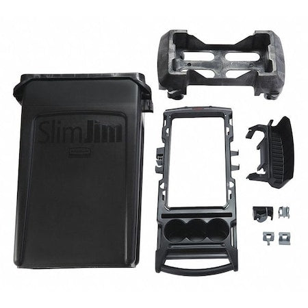 Rim Caddy Kit, Black, 34-5/16" L