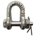 Chain Shackle, 1, 000 lb lb, Carbon Steel