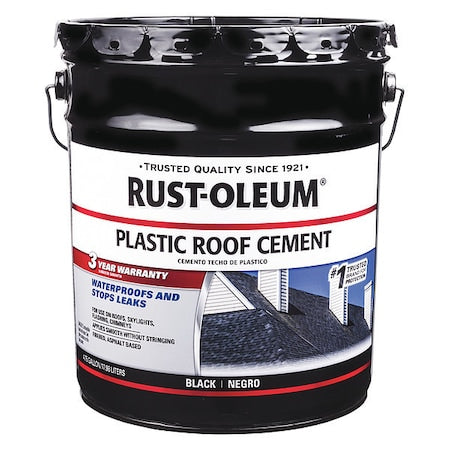 Roof Cement, Solvent Base, 4.75 gal