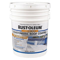 Elastomeric Roof Coating, 4.75 gal., White, Dry Time: 2 to 24 hr
