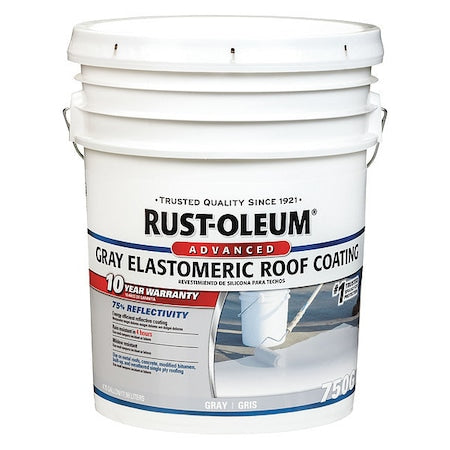 Elastomeric Roof Coating, 4.75 gal