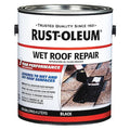 Roof Cement, 0.9 gal., Black, Dry Time: 24 hr