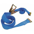 Tie Down Strap, E-Track, Blue