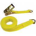 Tie Down Strap, D-Ring, Yellow