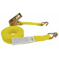 Tie Down Strap, Wire-Hook, Yellow