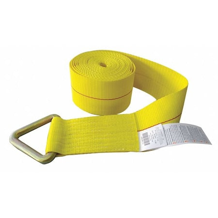 W" Strap, D-Ring, Yellow