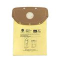 Vacuum Bag Fits Hoover Commercial Vacuum Brand, Sealed Collar, Dry, Paper, 13 in H, 10 PK