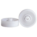 Skate Wheel, White, Hub 15/16" W
