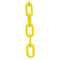 Plastic Chain, Yellow, 25 ft Length, Gloss