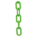 Plastic Chain, Safety Green, 25 ft Length, Gloss