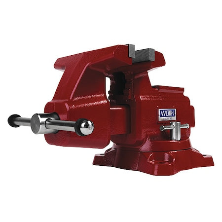 Combination Vise, 8" W Jaw, 22" L
