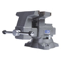 Combination Vise, Serrated Jaw, 10 5/8" L