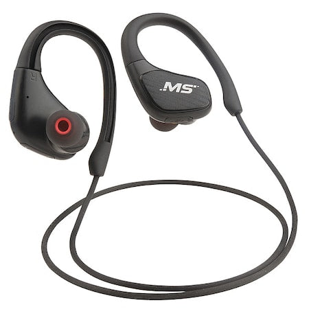 Wireless Earbuds, Bluetooth, Plastic, Black
