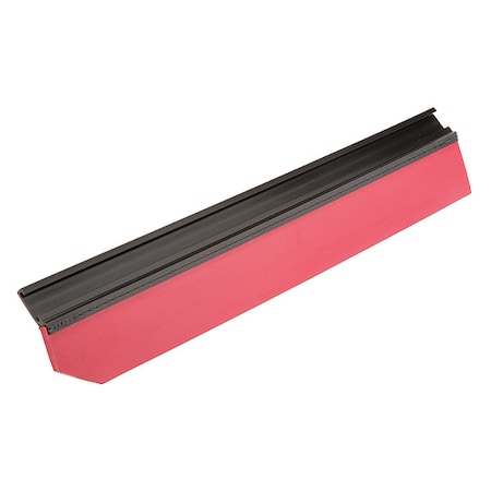 Side Squeegee Blade Set, Rubber, Red