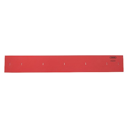 Side Squeegee Blade, Rubber, Red