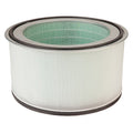 Air Filter, Synthetic Fiber, Black/Ivory