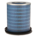 Air Filter, Synthetic Fiber, Black/Blue