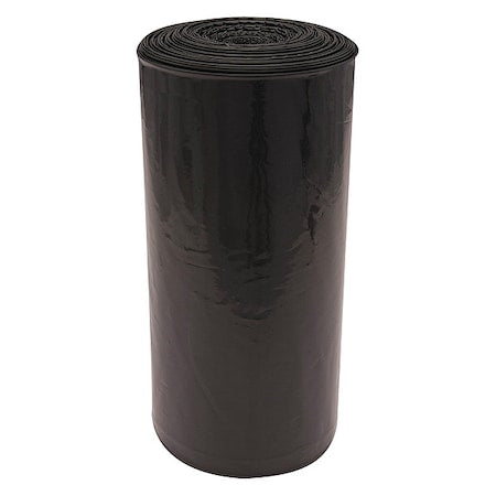 Trash Bag, 44 in L, Blk, PK18