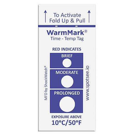 TemperatureIndicatingLabel, Blue, PK100