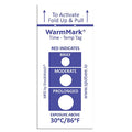 TemperatureIndicatingLabel, Blue, PK100