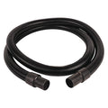 Vacuum Hose, 10 ft L, Black, Plastic