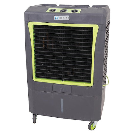 Portable Evaporative Cooler, 3,100 cfm, 950 sq ft, 10 gal, 1/5 hp, Direct