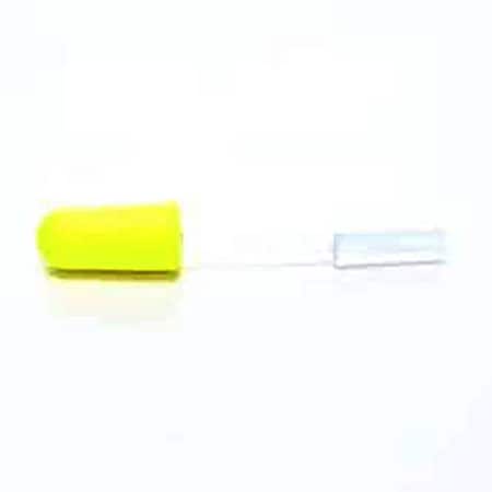 E-A-Rsoft(TM) Disposable Foam Probed Test Ear Plugs, Bullet Shape, 33 dB, Yellow, 50 PK