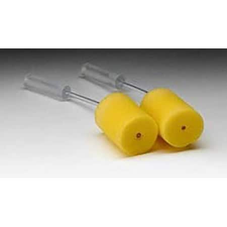 E-A-R(TM) Classic(TM) Disposable Foam Probed Test Ear Plugs, Cylinder Shape, 29 dB, Yellow, 50 PK
