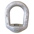 Oval Eye Nut, 3/4"-10 Thread Size, 7/8 in Thread Lg, Steel, Hot Dipped Galvanized