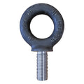 Machinery Eye Bolt, 1-1/8"-7 Thread Size, Not Applicable Thread Lg, Steel, Black Oxide